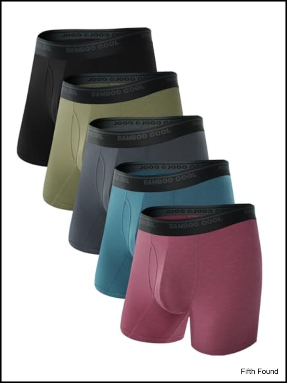 Men's Ultra Breathable Boxer Briefs Multipack Moisture-Wicking No Ride Up